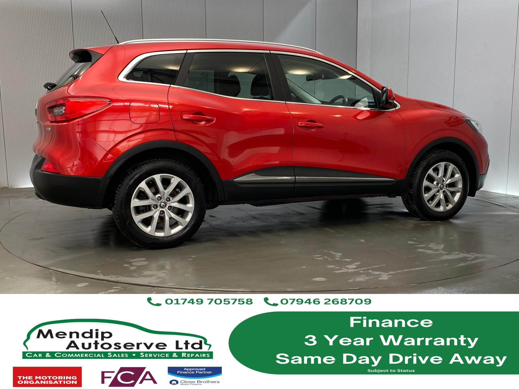 Renault Kadjar 1.5 dCi Dynamique Nav SUV 5dr Diesel EDC Euro 6 (s/s) (110 ps)