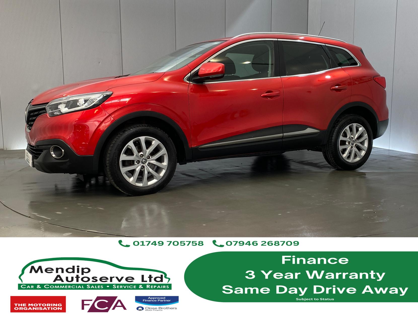 Renault Kadjar 1.5 dCi Dynamique Nav SUV 5dr Diesel EDC Euro 6 (s/s) (110 ps)