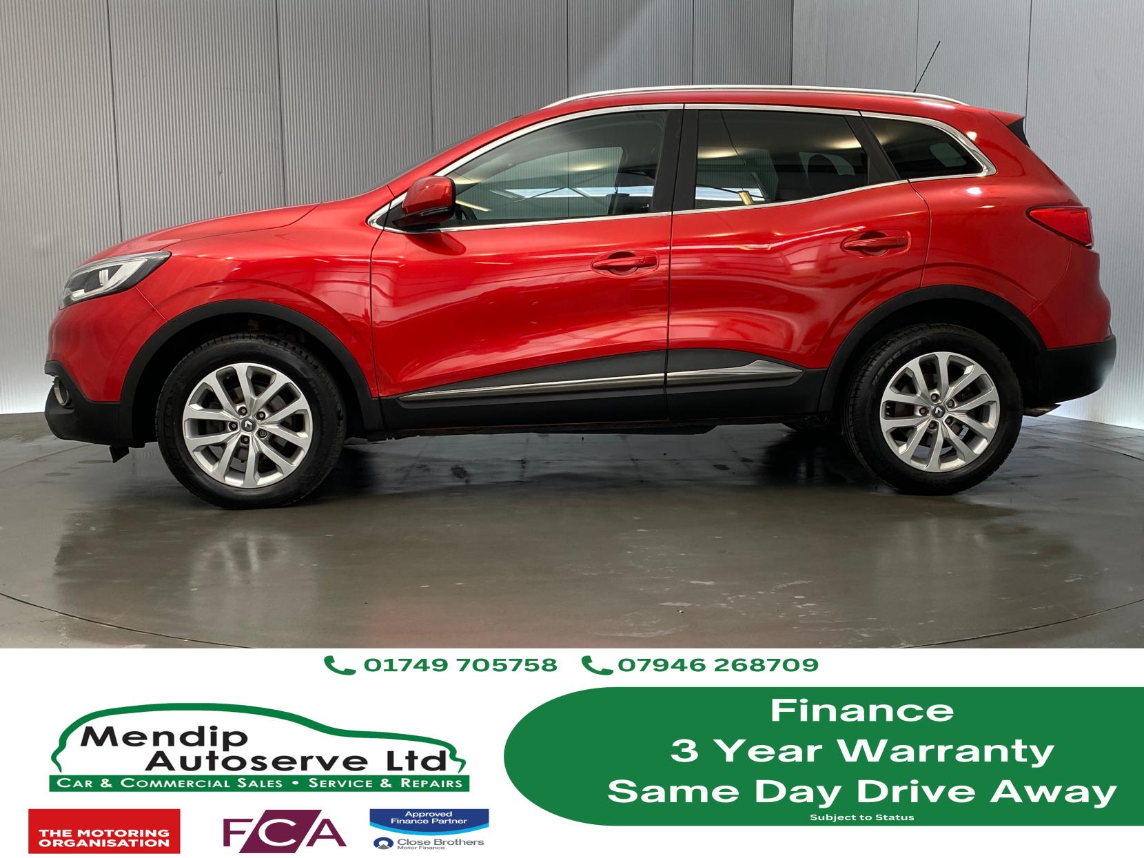 Renault Kadjar 1.5 dCi Dynamique Nav SUV 5dr Diesel EDC Euro 6 (s/s) (110 ps)
