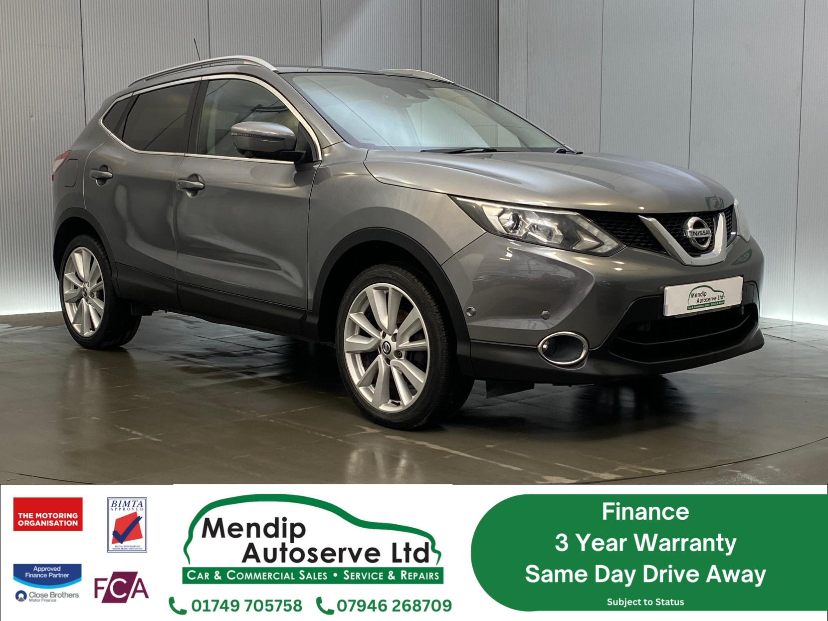 Nissan Qashqai 1.5 dCi Tekna SUV 5dr Diesel Manual 2WD Euro 6 (s/s) (110 ps)