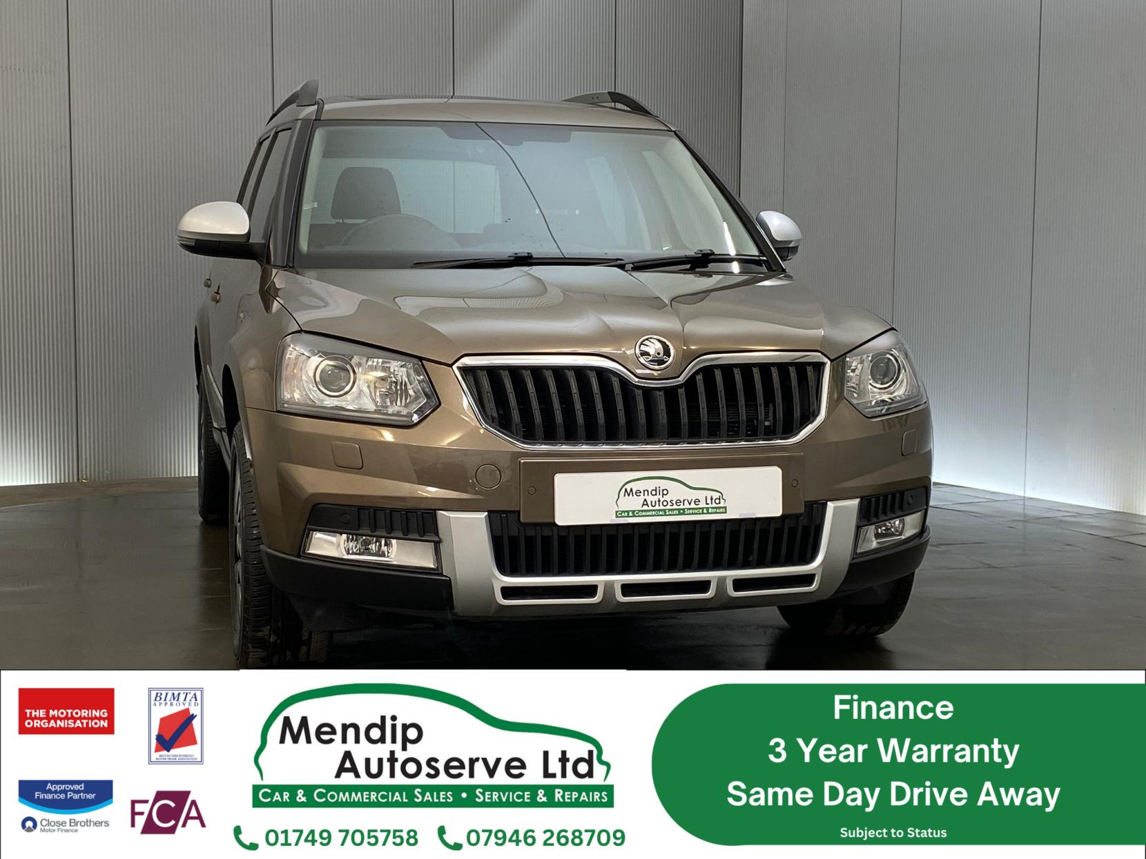 Skoda Yeti 1.4 TSI Laurin & Klement Outdoor 5dr Petrol Manual 4WD Euro 6 (s/s) (150 ps)