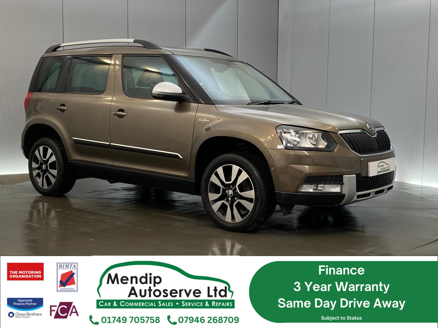 Skoda Yeti 1.4 TSI Laurin & Klement Outdoor 5dr Petrol Manual 4WD Euro 6 (s/s) (150 ps)