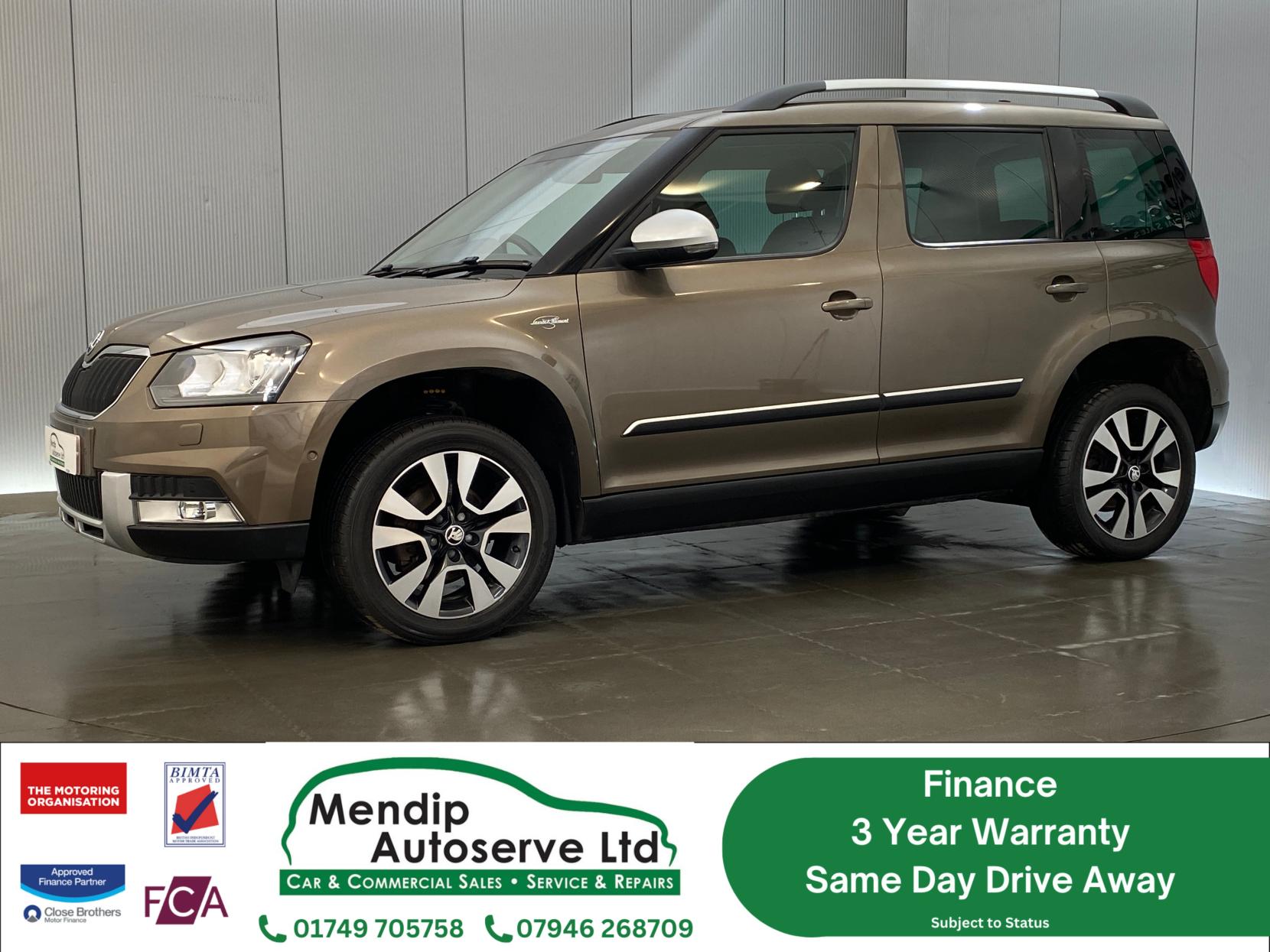 Skoda Yeti 1.4 TSI Laurin & Klement Outdoor 5dr Petrol Manual 4WD Euro 6 (s/s) (150 ps)