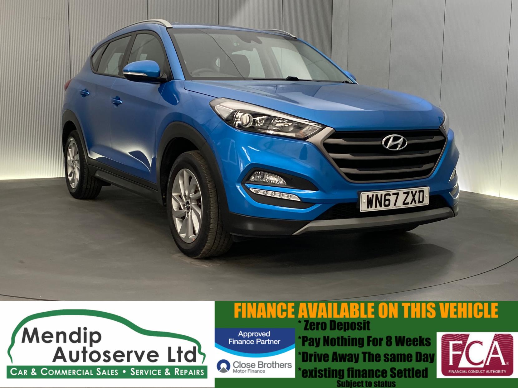 Hyundai TUCSON 1.7 CRDi Blue Drive SE Nav SUV 5dr Diesel Manual Euro 6 (s/s) (116 ps)