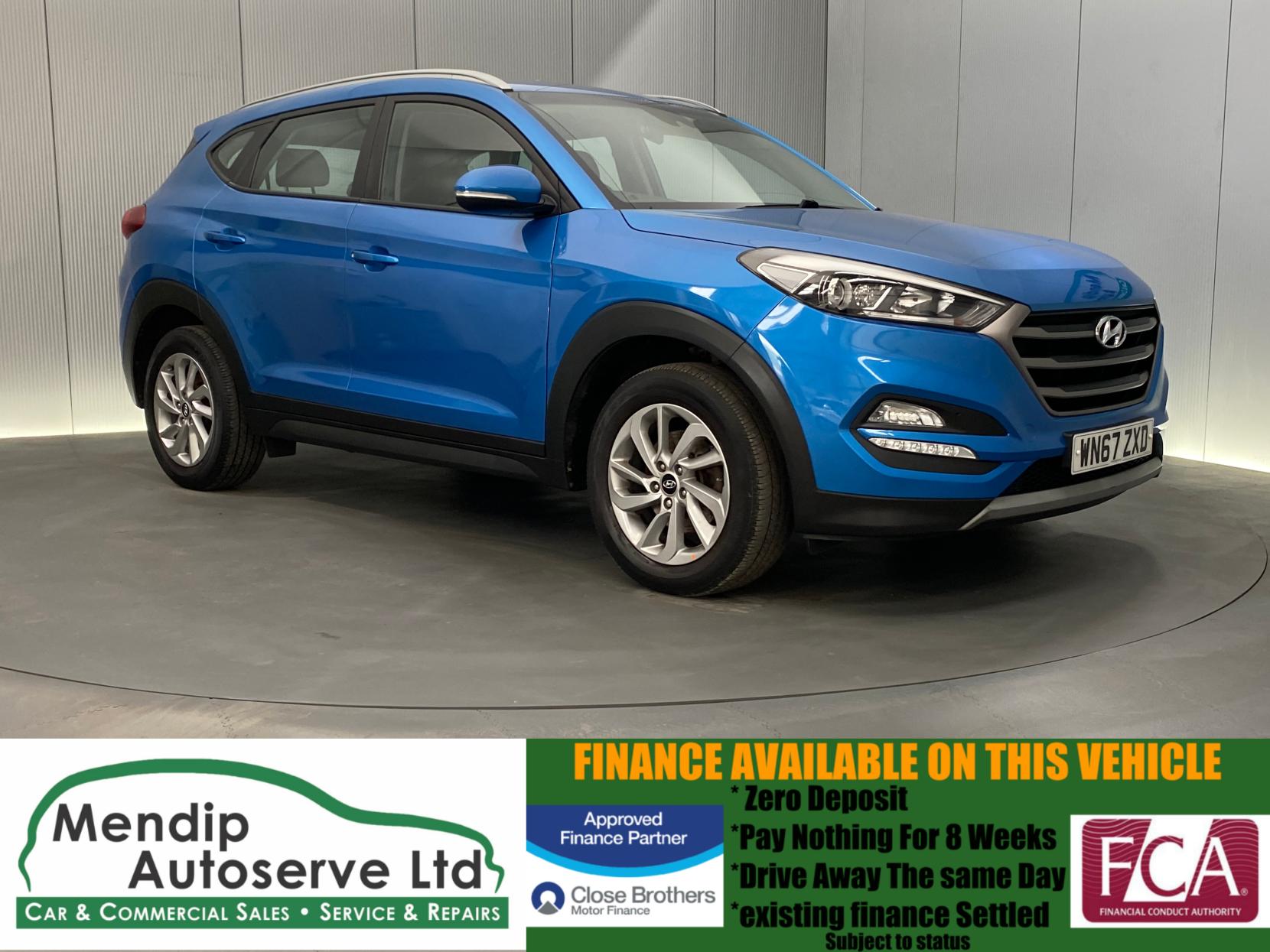 Hyundai TUCSON 1.7 CRDi Blue Drive SE Nav SUV 5dr Diesel Manual Euro 6 (s/s) (116 ps)