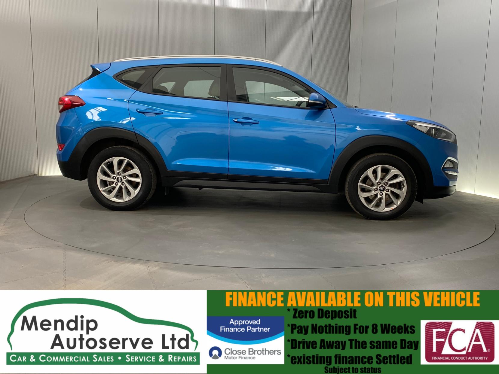 Hyundai TUCSON 1.7 CRDi Blue Drive SE Nav SUV 5dr Diesel Manual Euro 6 (s/s) (116 ps)