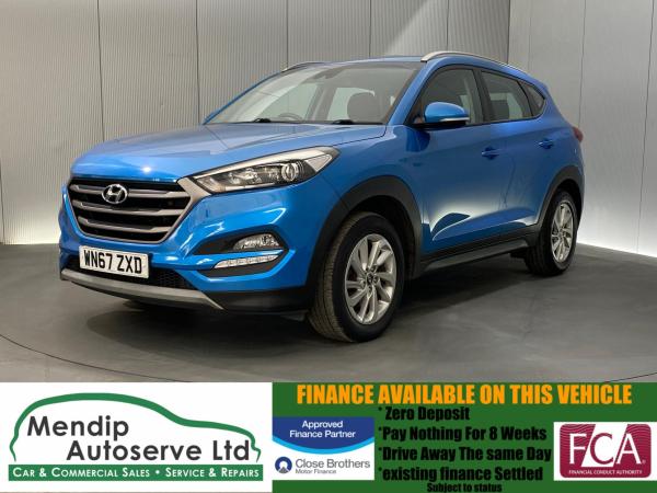 Hyundai TUCSON 1.7 CRDi Blue Drive SE Nav SUV 5dr Diesel Manual Euro 6 (s/s) (116 ps)