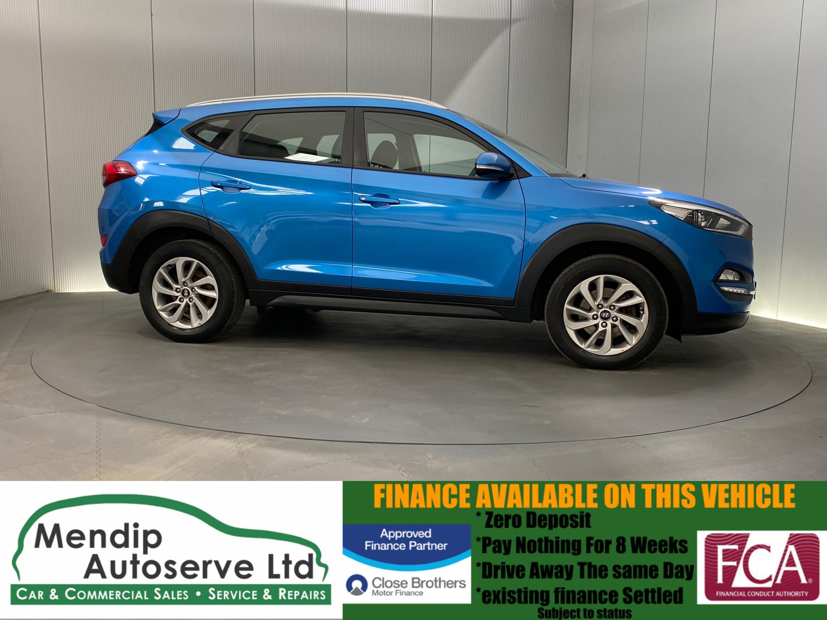 Hyundai TUCSON 1.7 CRDi Blue Drive SE Nav SUV 5dr Diesel Manual Euro 6 (s/s) (116 ps)