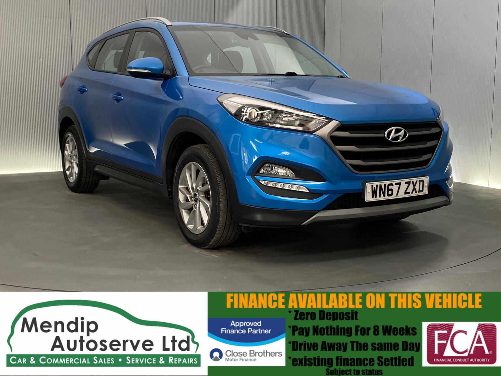 Hyundai TUCSON 1.7 CRDi Blue Drive SE Nav SUV 5dr Diesel Manual Euro 6 (s/s) (116 ps)