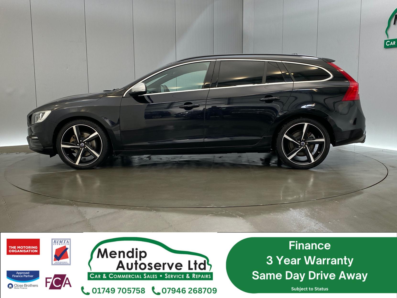 Volvo V60 2.0 D4 R-Design Nav Estate 5dr Diesel Manual Euro 6 (s/s) (181 ps)