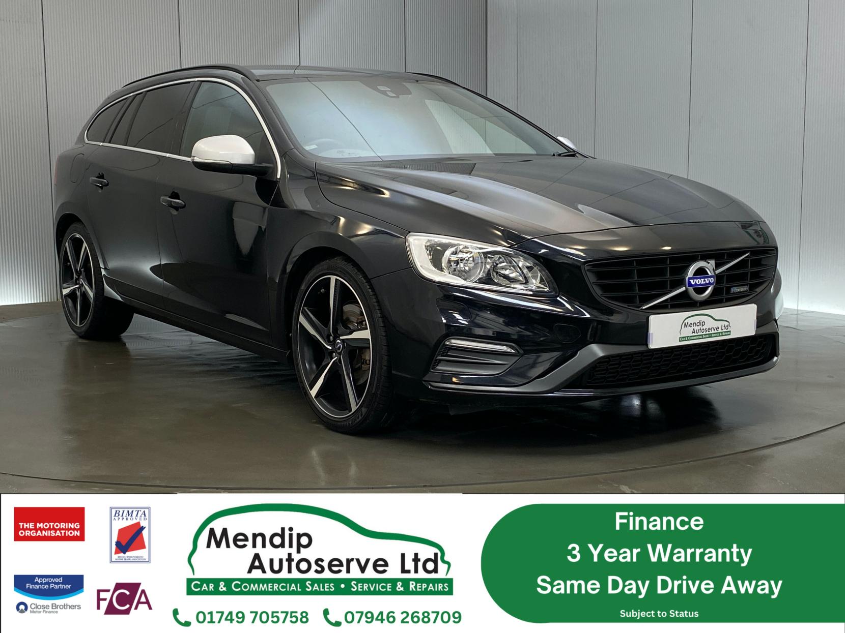 Volvo V60 2.0 D4 R-Design Nav Estate 5dr Diesel Manual Euro 6 (s/s) (181 ps)
