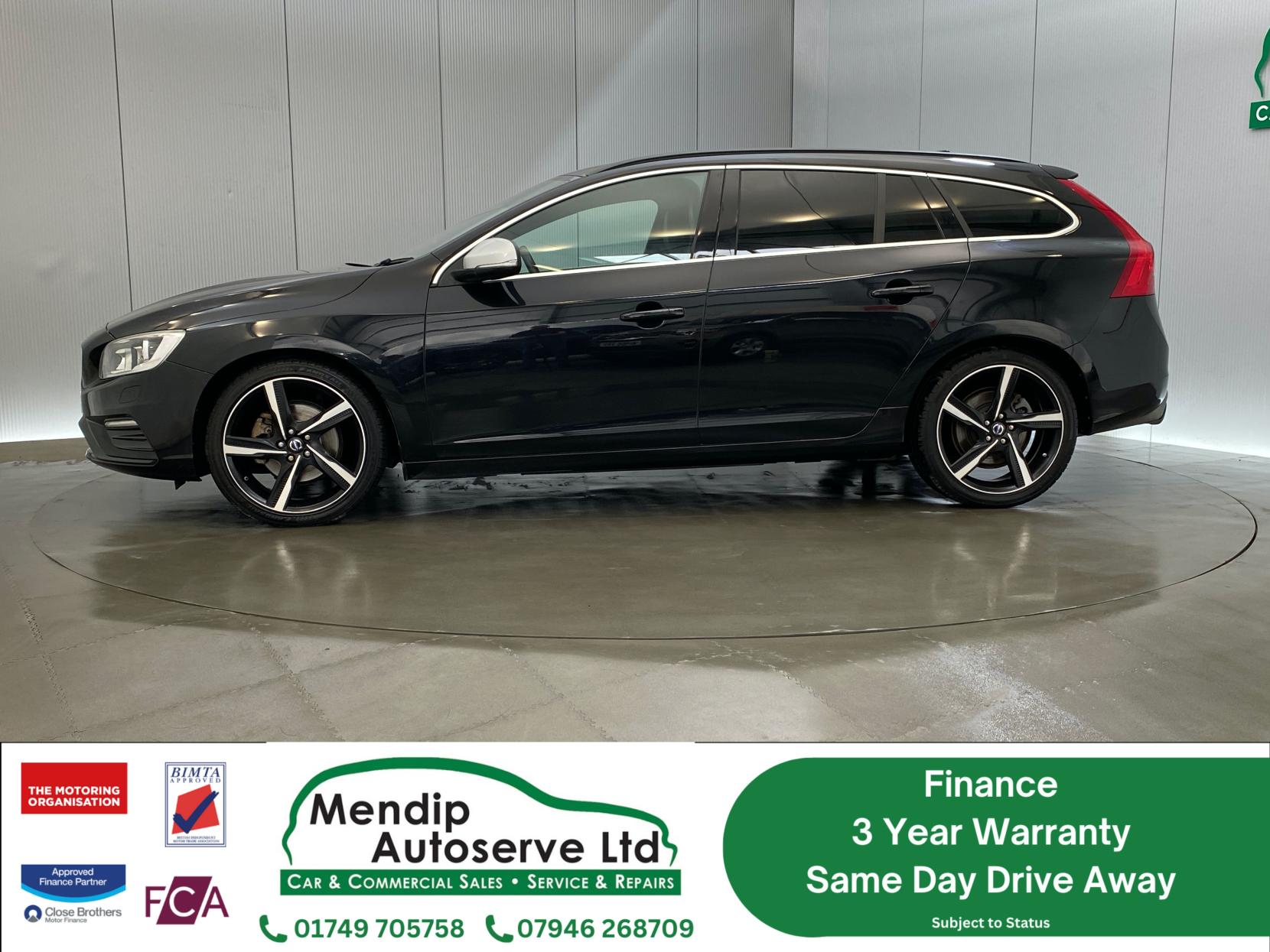 Volvo V60 2.0 D4 R-Design Nav Estate 5dr Diesel Manual Euro 6 (s/s) (181 ps)
