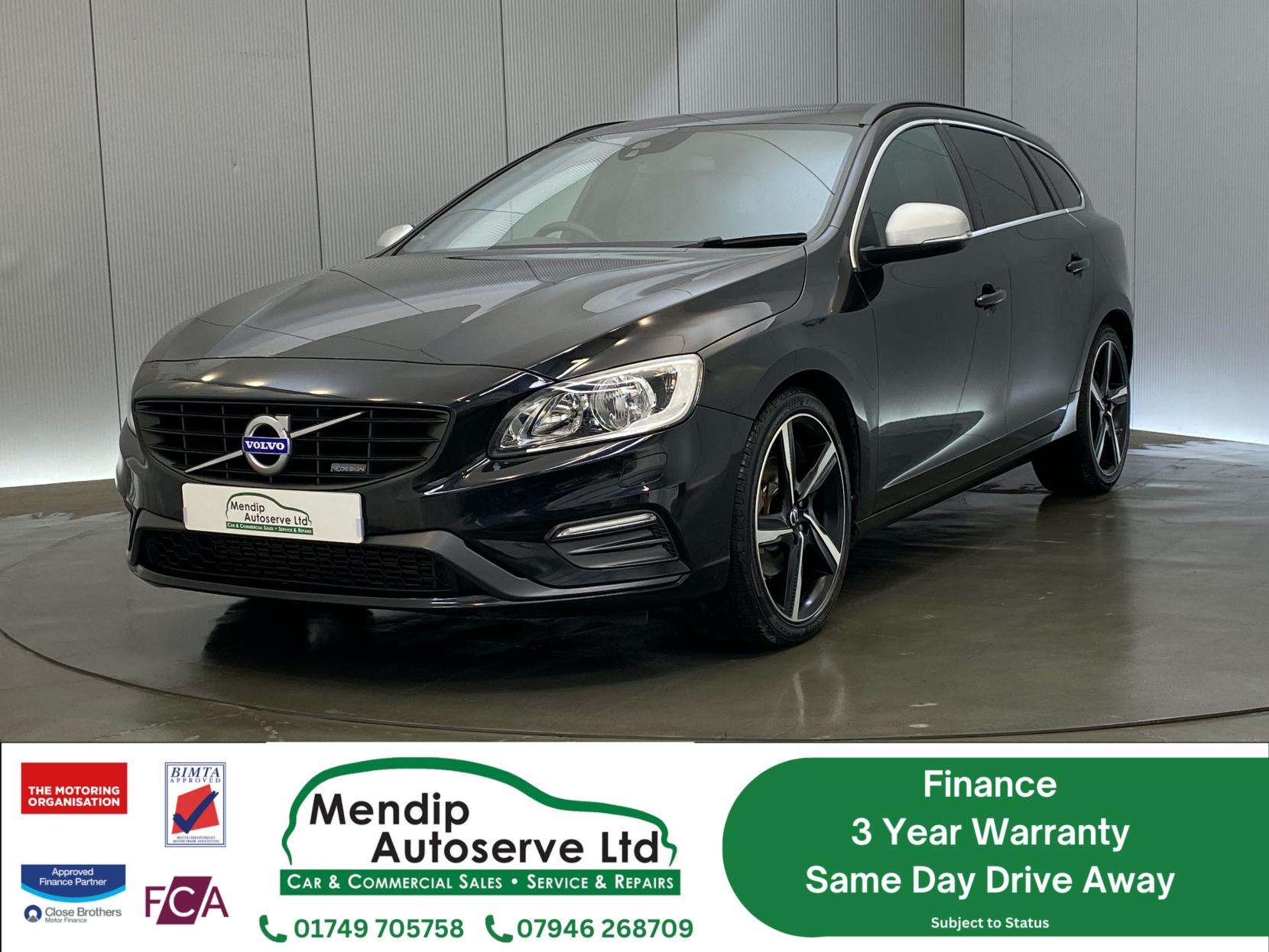 Volvo V60 2.0 D4 R-Design Nav Estate 5dr Diesel Manual Euro 6 (s/s) (181 ps)