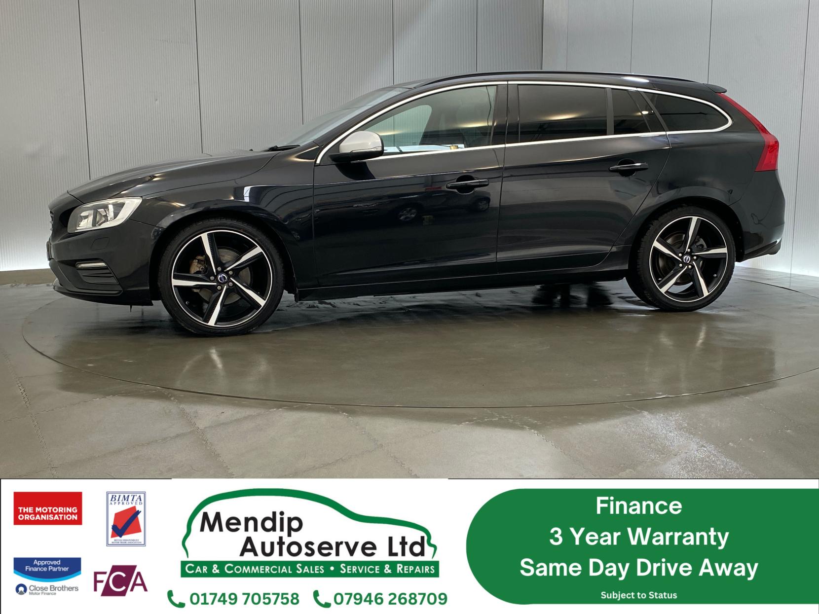 Volvo V60 2.0 D4 R-Design Nav Estate 5dr Diesel Manual Euro 6 (s/s) (181 ps)
