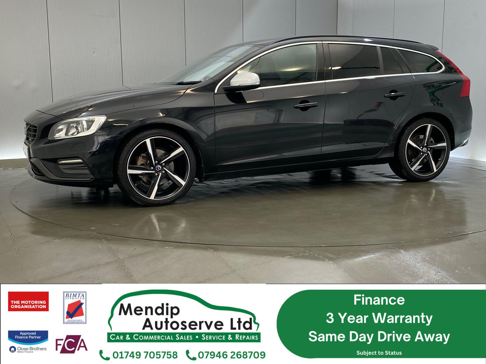 Volvo V60 2.0 D4 R-Design Nav Estate 5dr Diesel Manual Euro 6 (s/s) (181 ps)