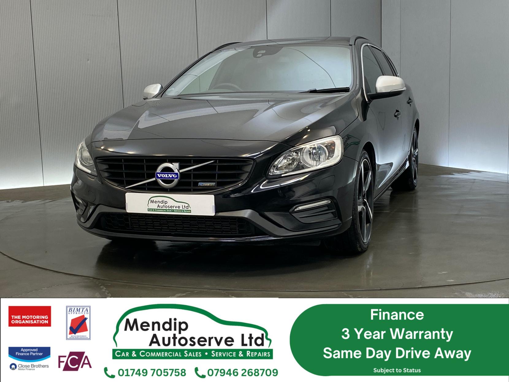 Volvo V60 2.0 D4 R-Design Nav Estate 5dr Diesel Manual Euro 6 (s/s) (181 ps)