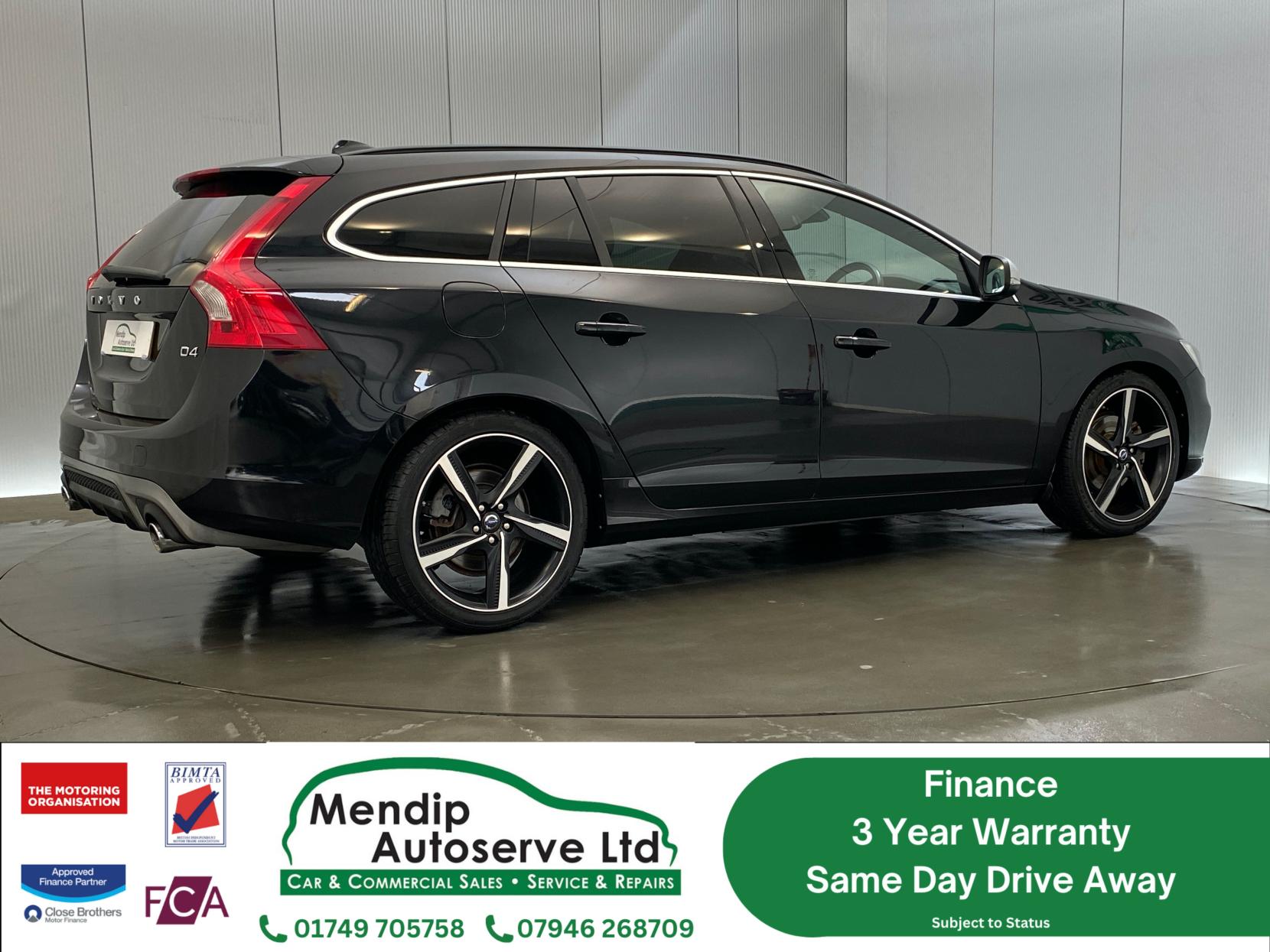 Volvo V60 2.0 D4 R-Design Nav Estate 5dr Diesel Manual Euro 6 (s/s) (181 ps)