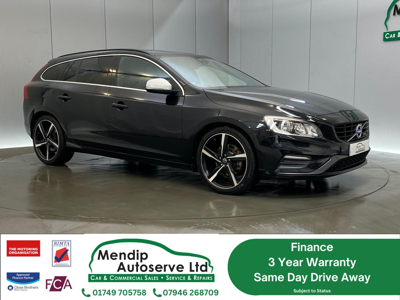 Volvo V60 2.0 D4 R-Design Nav Estate 5dr Diesel Manual Euro 6 (s/s) (181 ps)
