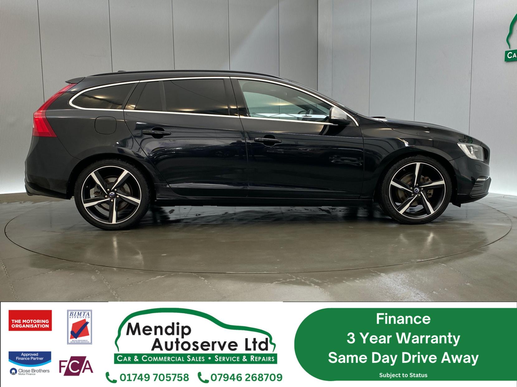 Volvo V60 2.0 D4 R-Design Nav Estate 5dr Diesel Manual Euro 6 (s/s) (181 ps)