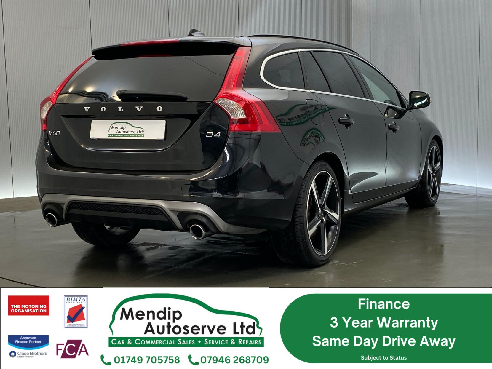 Volvo V60 2.0 D4 R-Design Nav Estate 5dr Diesel Manual Euro 6 (s/s) (181 ps)