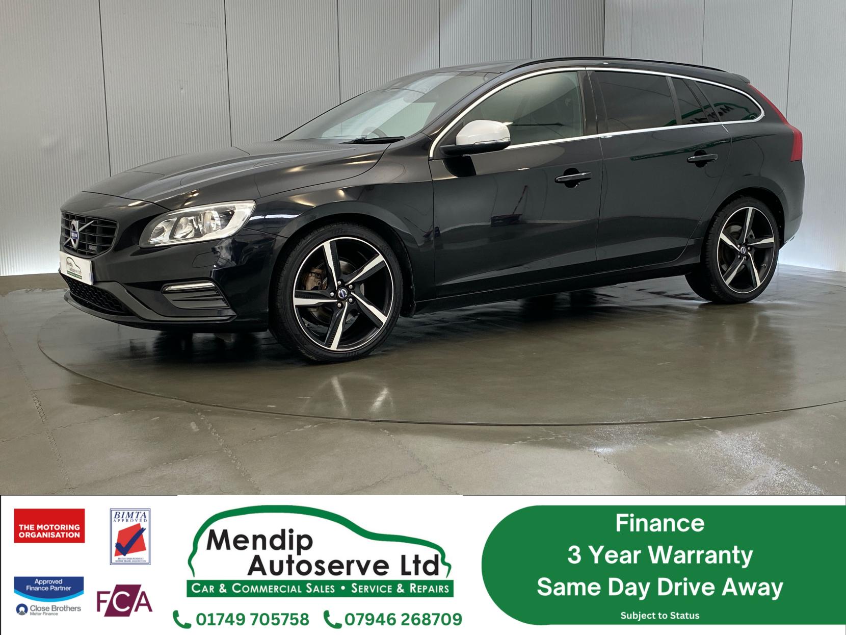Volvo V60 2.0 D4 R-Design Nav Estate 5dr Diesel Manual Euro 6 (s/s) (181 ps)