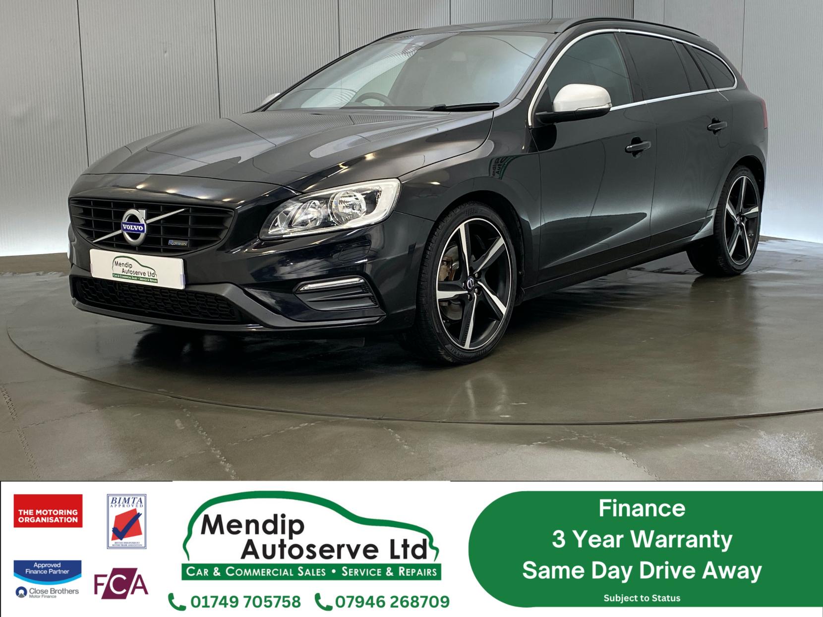 Volvo V60 2.0 D4 R-Design Nav Estate 5dr Diesel Manual Euro 6 (s/s) (181 ps)
