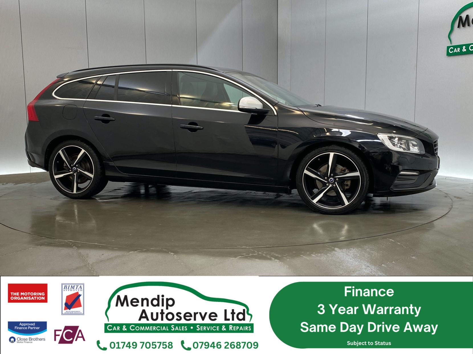 Volvo V60 2.0 D4 R-Design Nav Estate 5dr Diesel Manual Euro 6 (s/s) (181 ps)