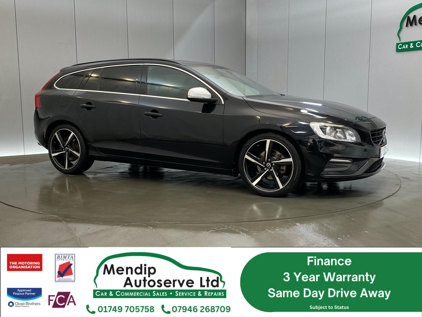 Volvo V60 2.0 D4 R-Design Nav Estate 5dr Diesel Manual Euro 6 (s/s) (181 ps)