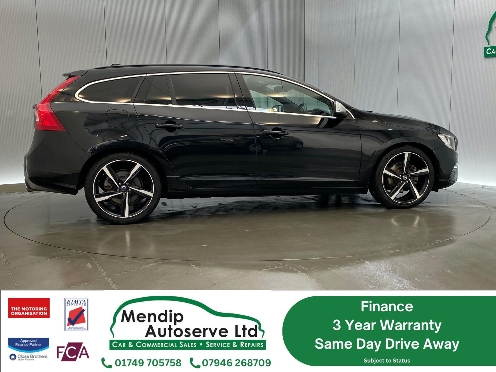 Volvo V60 2.0 D4 R-Design Nav Estate 5dr Diesel Manual Euro 6 (s/s) (181 ps)