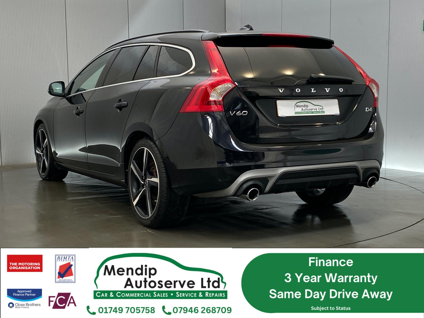 Volvo V60 2.0 D4 R-Design Nav Estate 5dr Diesel Manual Euro 6 (s/s) (181 ps)