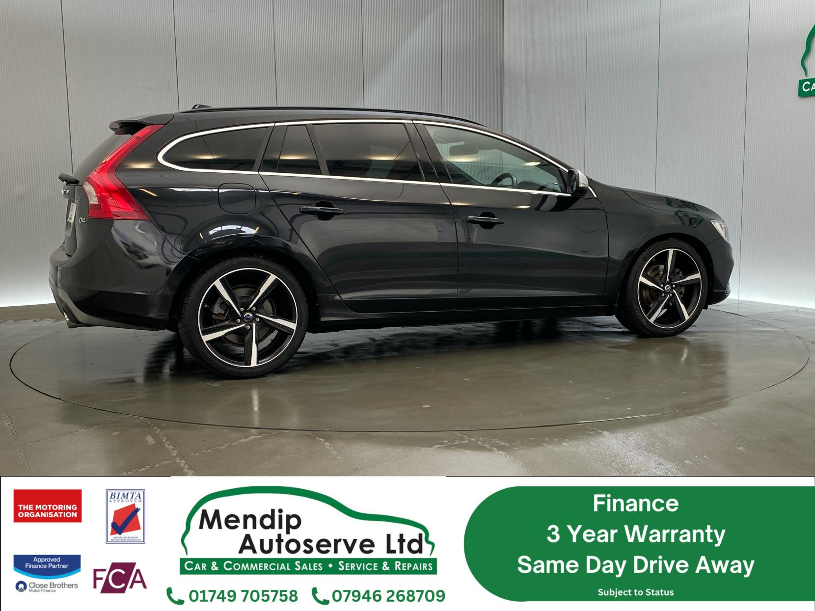 Volvo V60 2.0 D4 R-Design Nav Estate 5dr Diesel Manual Euro 6 (s/s) (181 ps)