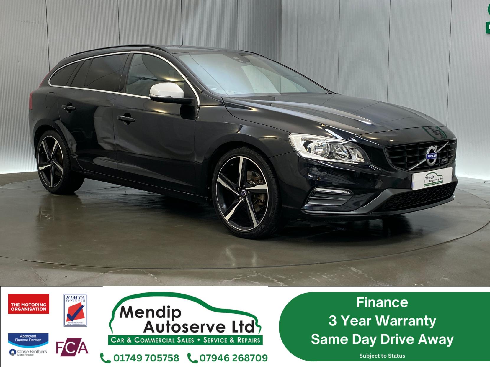 Volvo V60 2.0 D4 R-Design Nav Estate 5dr Diesel Manual Euro 6 (s/s) (181 ps)