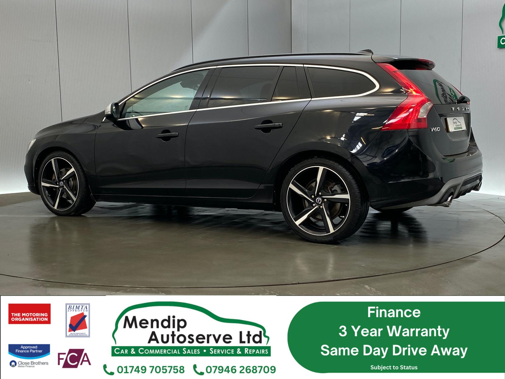 Volvo V60 2.0 D4 R-Design Nav Estate 5dr Diesel Manual Euro 6 (s/s) (181 ps)