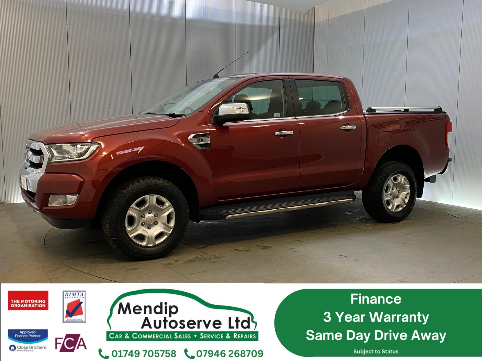 Ford Ranger 2.2 TDCi Limited 1 Pickup Double Cab 4dr Diesel Auto 4WD Euro 5 (160 ps)