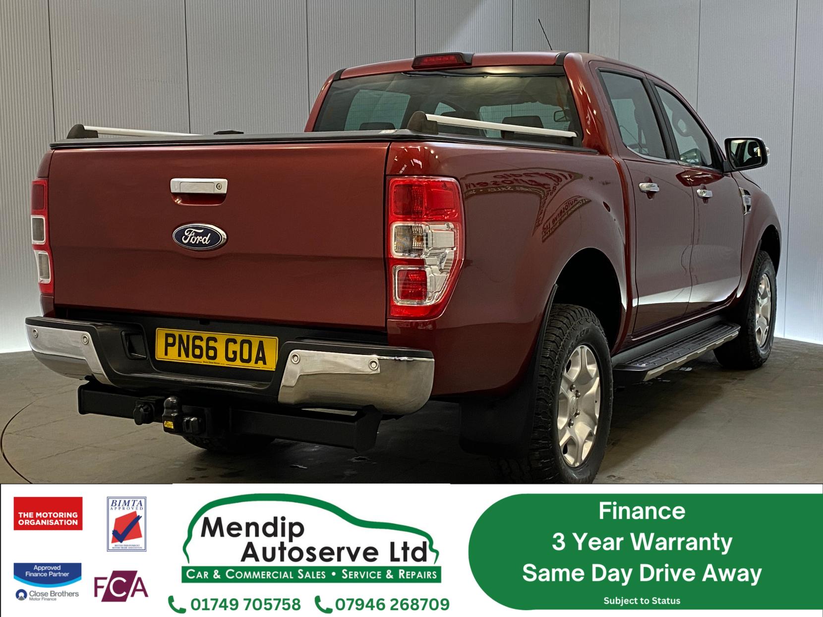 Ford Ranger 2.2 TDCi Limited 1 Pickup Double Cab 4dr Diesel Auto 4WD Euro 5 (160 ps)