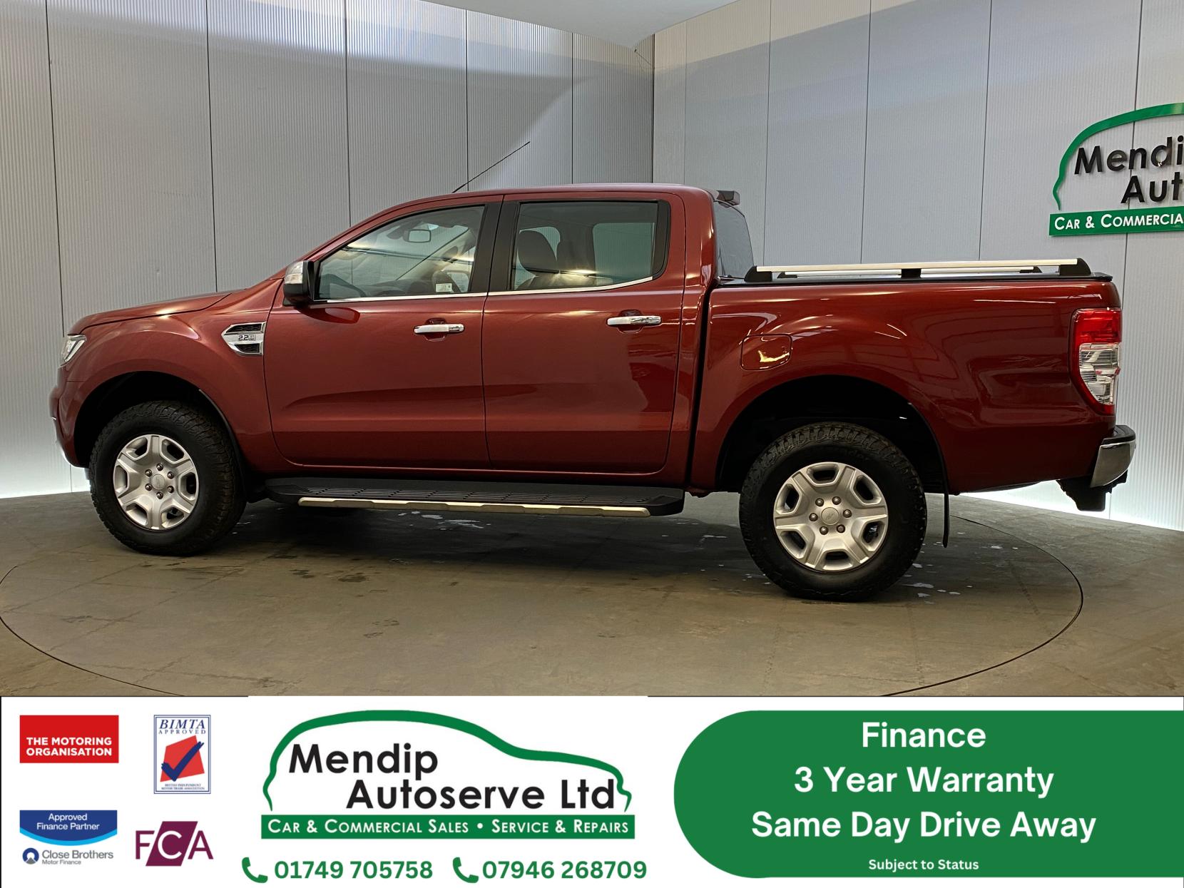 Ford Ranger 2.2 TDCi Limited 1 Pickup Double Cab 4dr Diesel Auto 4WD Euro 5 (160 ps)