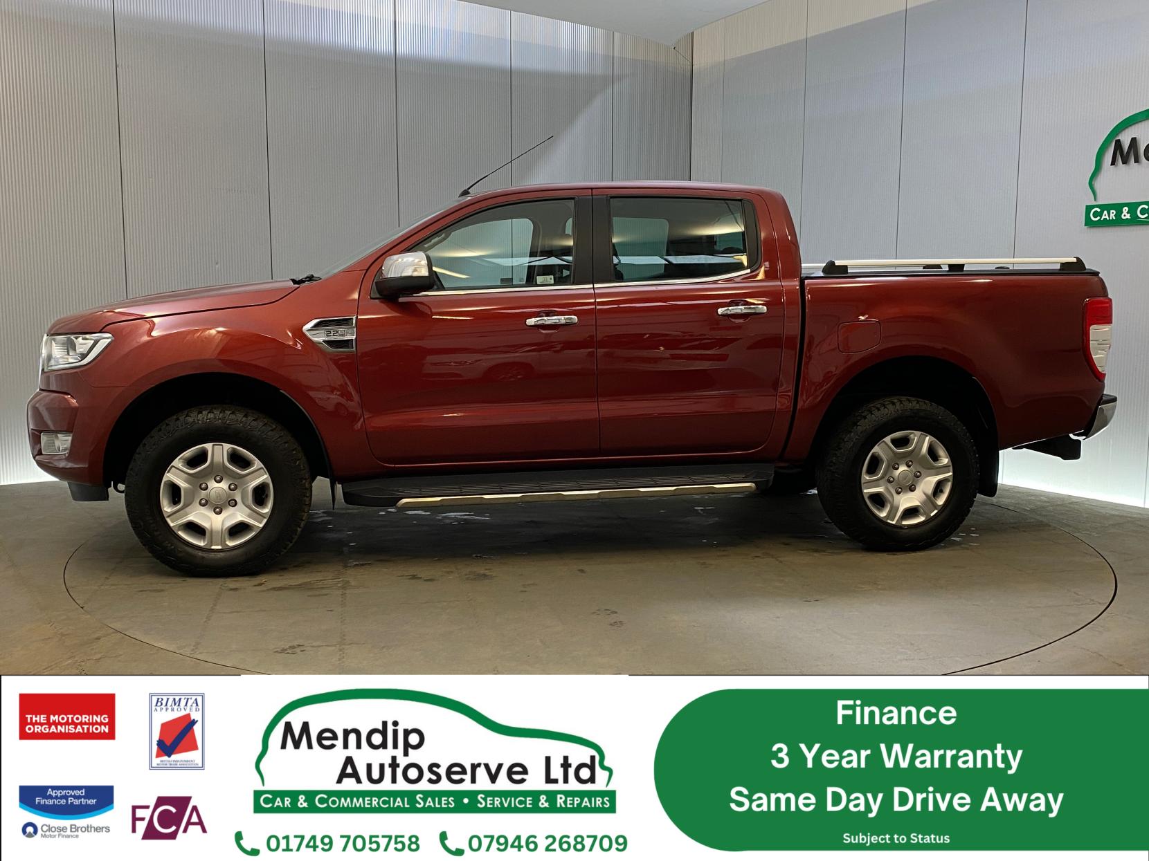 Ford Ranger 2.2 TDCi Limited 1 Pickup Double Cab 4dr Diesel Auto 4WD Euro 5 (160 ps)