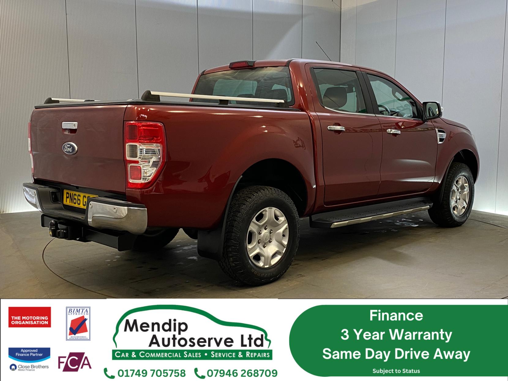 Ford Ranger 2.2 TDCi Limited 1 Pickup Double Cab 4dr Diesel Auto 4WD Euro 5 (160 ps)