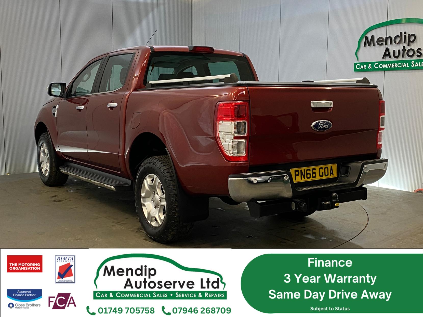 Ford Ranger 2.2 TDCi Limited 1 Pickup Double Cab 4dr Diesel Auto 4WD Euro 5 (160 ps)