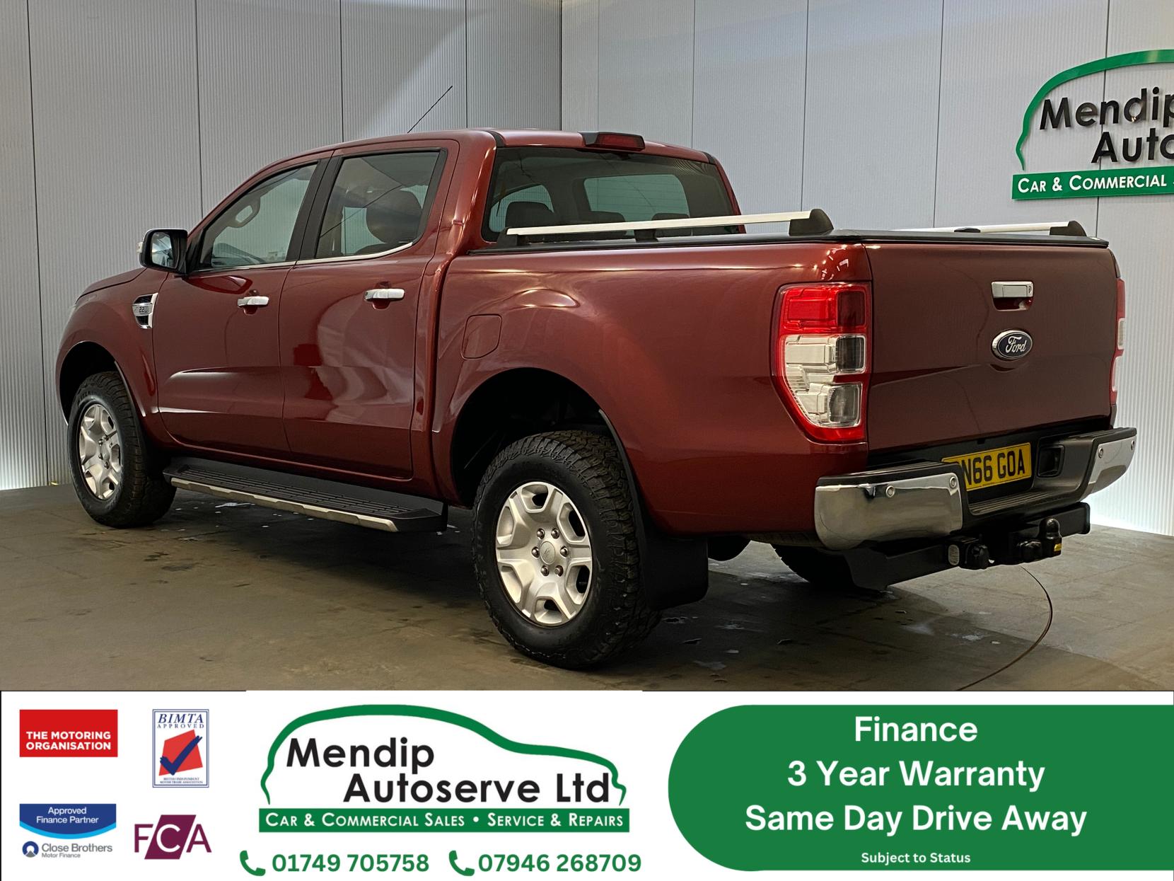 Ford Ranger 2.2 TDCi Limited 1 Pickup Double Cab 4dr Diesel Auto 4WD Euro 5 (160 ps)