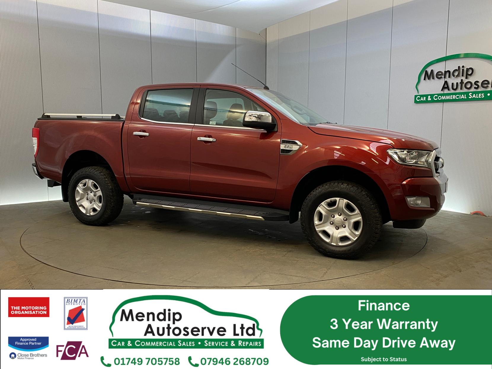 Ford Ranger 2.2 TDCi Limited 1 Pickup Double Cab 4dr Diesel Auto 4WD Euro 5 (160 ps)