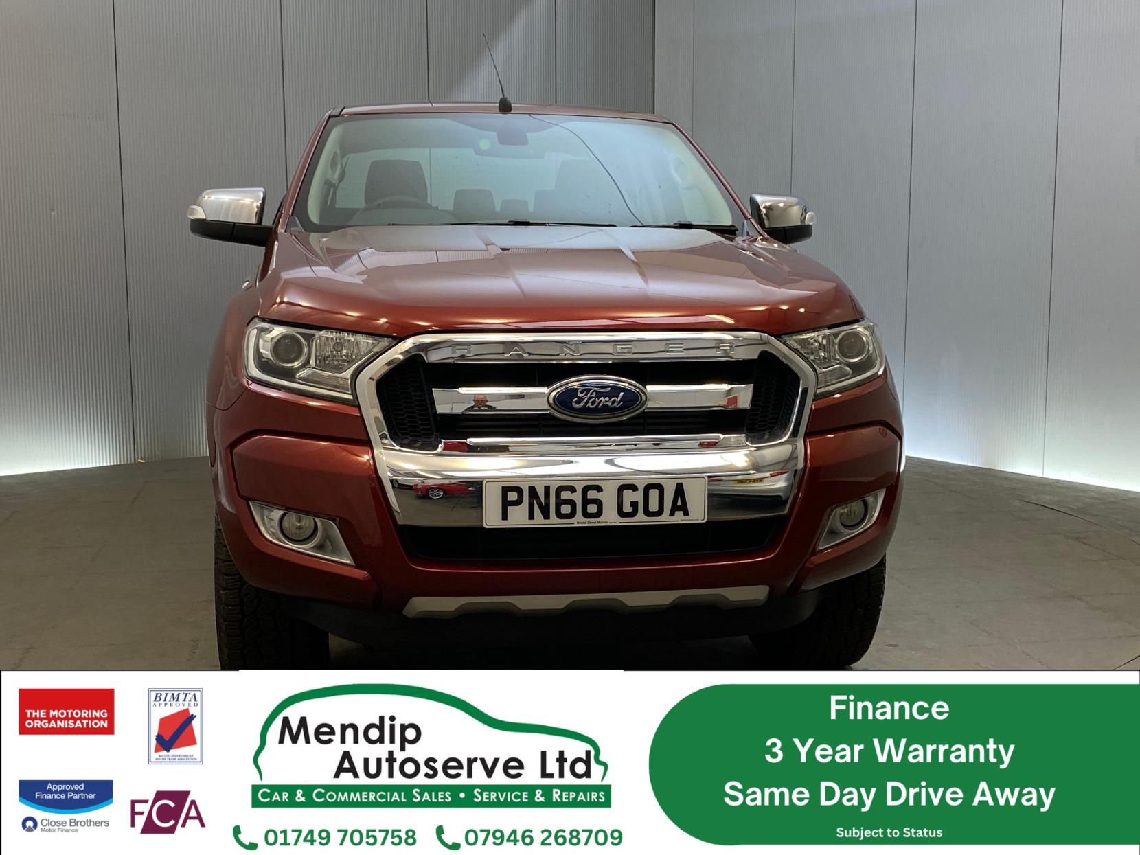 Ford Ranger 2.2 TDCi Limited 1 Pickup Double Cab 4dr Diesel Auto 4WD Euro 5 (160 ps)