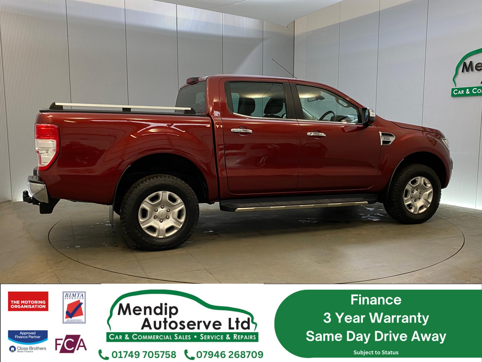 Ford Ranger 2.2 TDCi Limited 1 Pickup Double Cab 4dr Diesel Auto 4WD Euro 5 (160 ps)