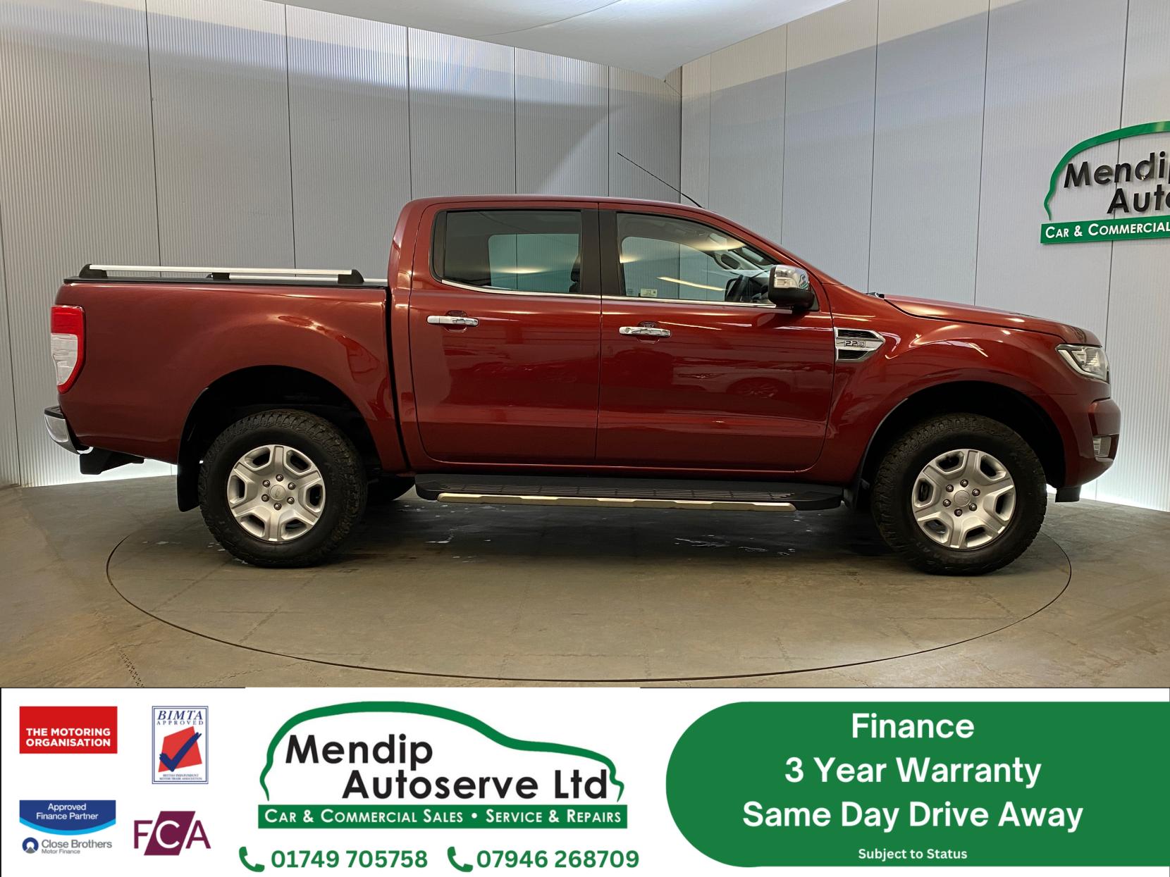 Ford Ranger 2.2 TDCi Limited 1 Pickup Double Cab 4dr Diesel Auto 4WD Euro 5 (160 ps)