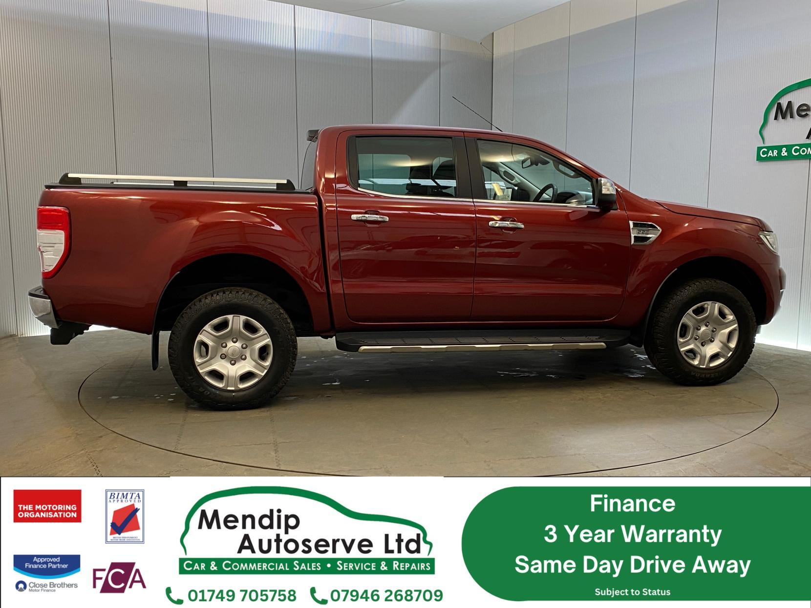 Ford Ranger 2.2 TDCi Limited 1 Pickup Double Cab 4dr Diesel Auto 4WD Euro 5 (160 ps)