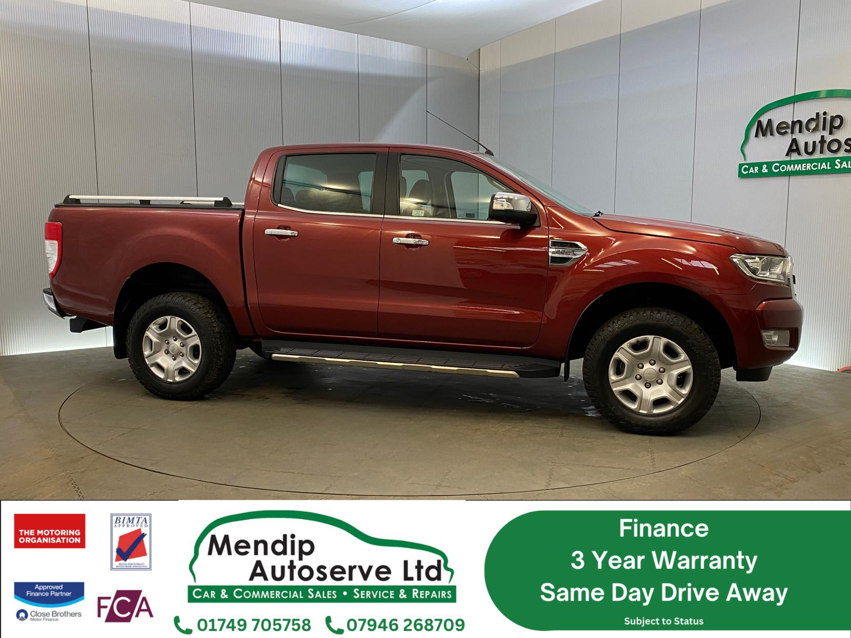 Ford Ranger 2.2 TDCi Limited 1 Pickup Double Cab 4dr Diesel Auto 4WD Euro 5 (160 ps)