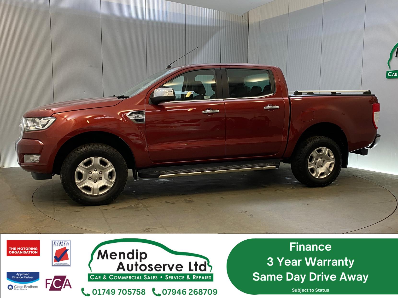 Ford Ranger 2.2 TDCi Limited 1 Pickup Double Cab 4dr Diesel Auto 4WD Euro 5 (160 ps)