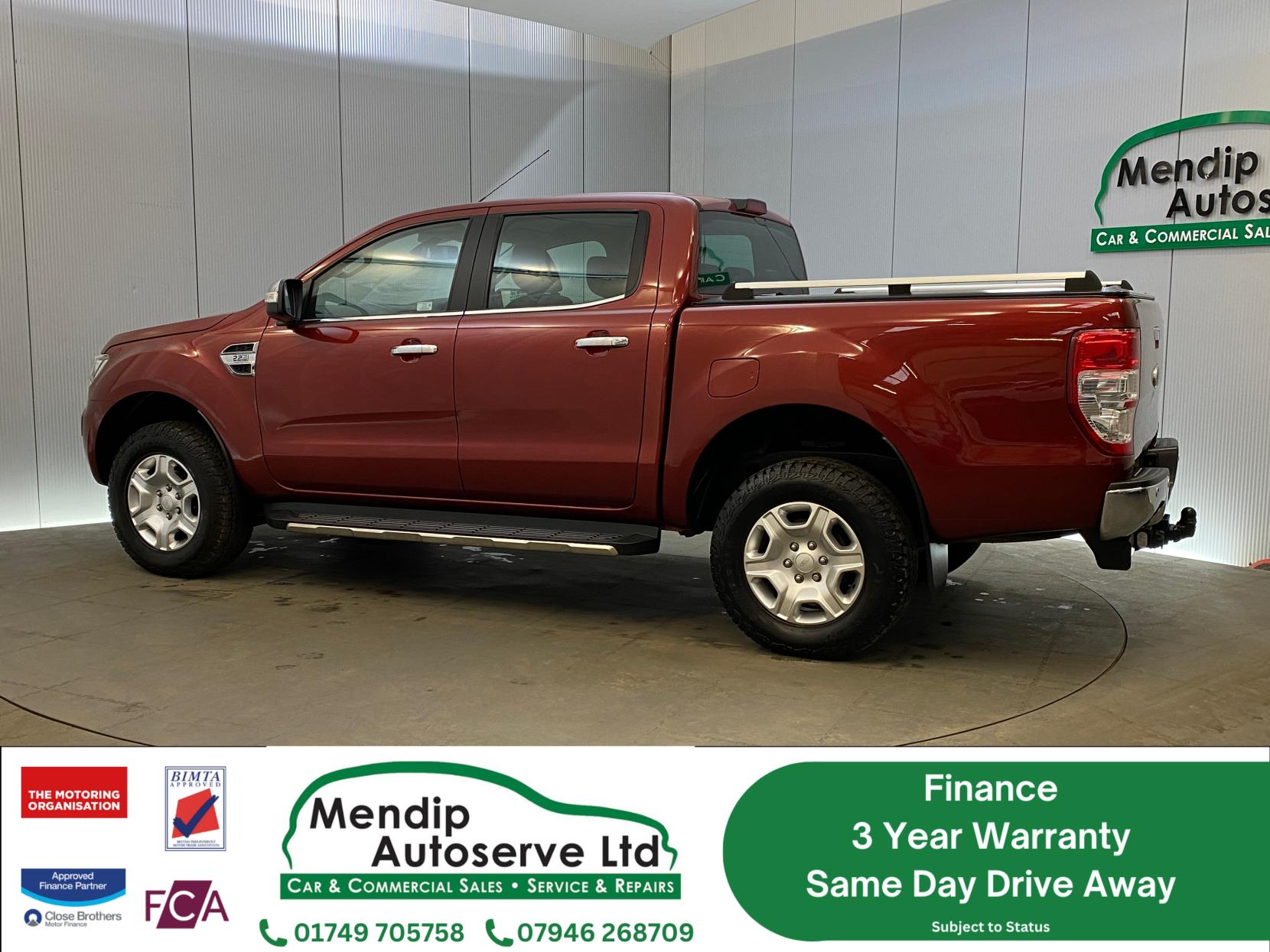 Ford Ranger 2.2 TDCi Limited 1 Pickup Double Cab 4dr Diesel Auto 4WD Euro 5 (160 ps)