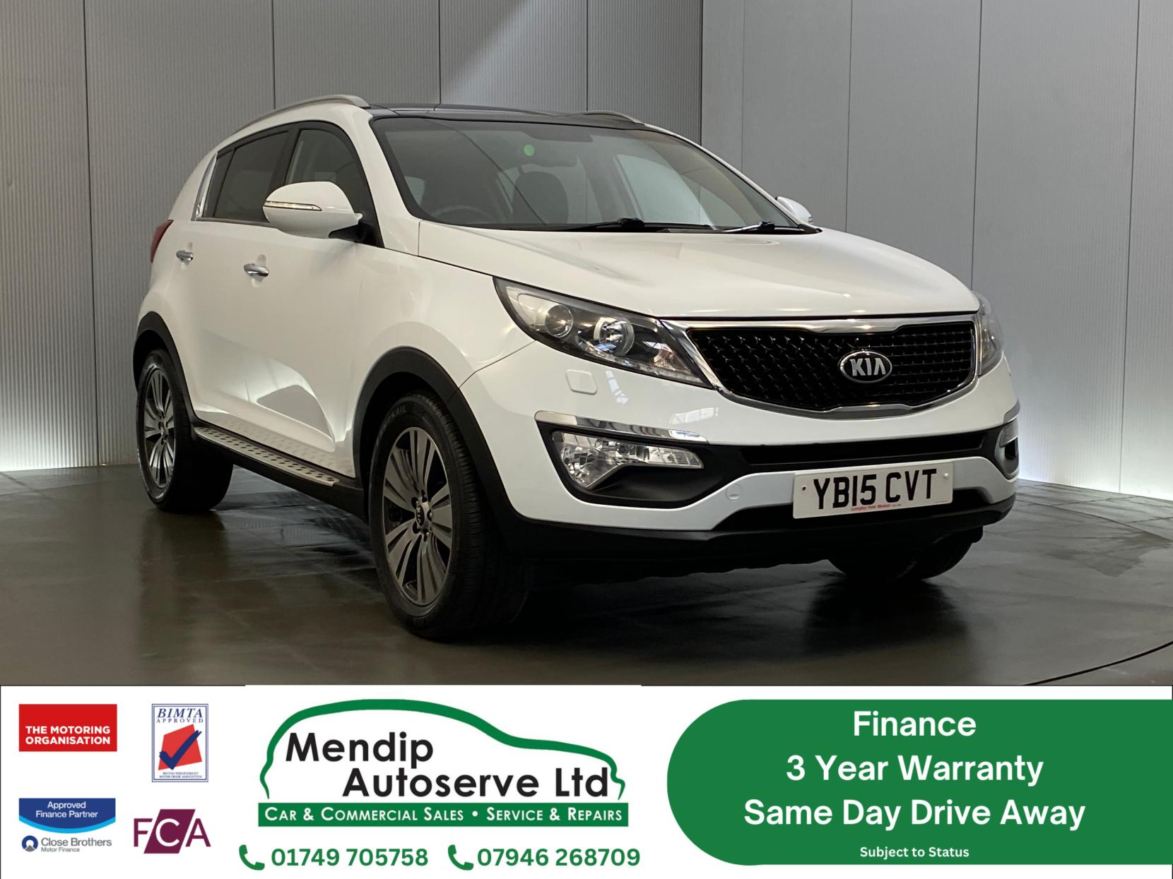 Kia Sportage 1.7 CRDi EcoDynamics 3 SUV 5dr Diesel Manual 2WD Euro 6 (s/s) (114 bhp)