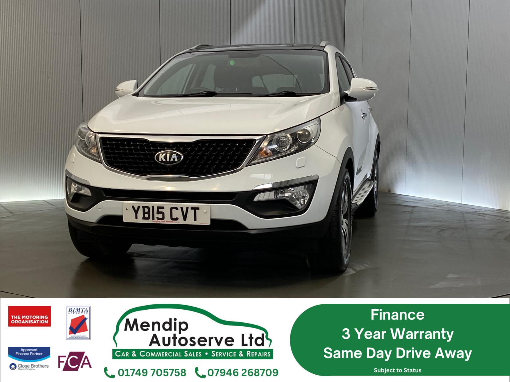 Kia Sportage 1.7 CRDi EcoDynamics 3 SUV 5dr Diesel Manual 2WD Euro 6 (s/s) (114 bhp)